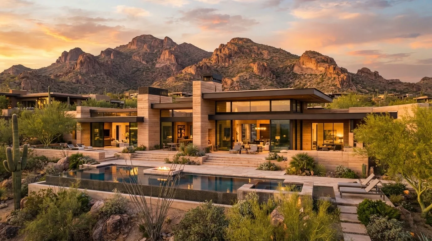 Desert home in Scottsdale, Arizona